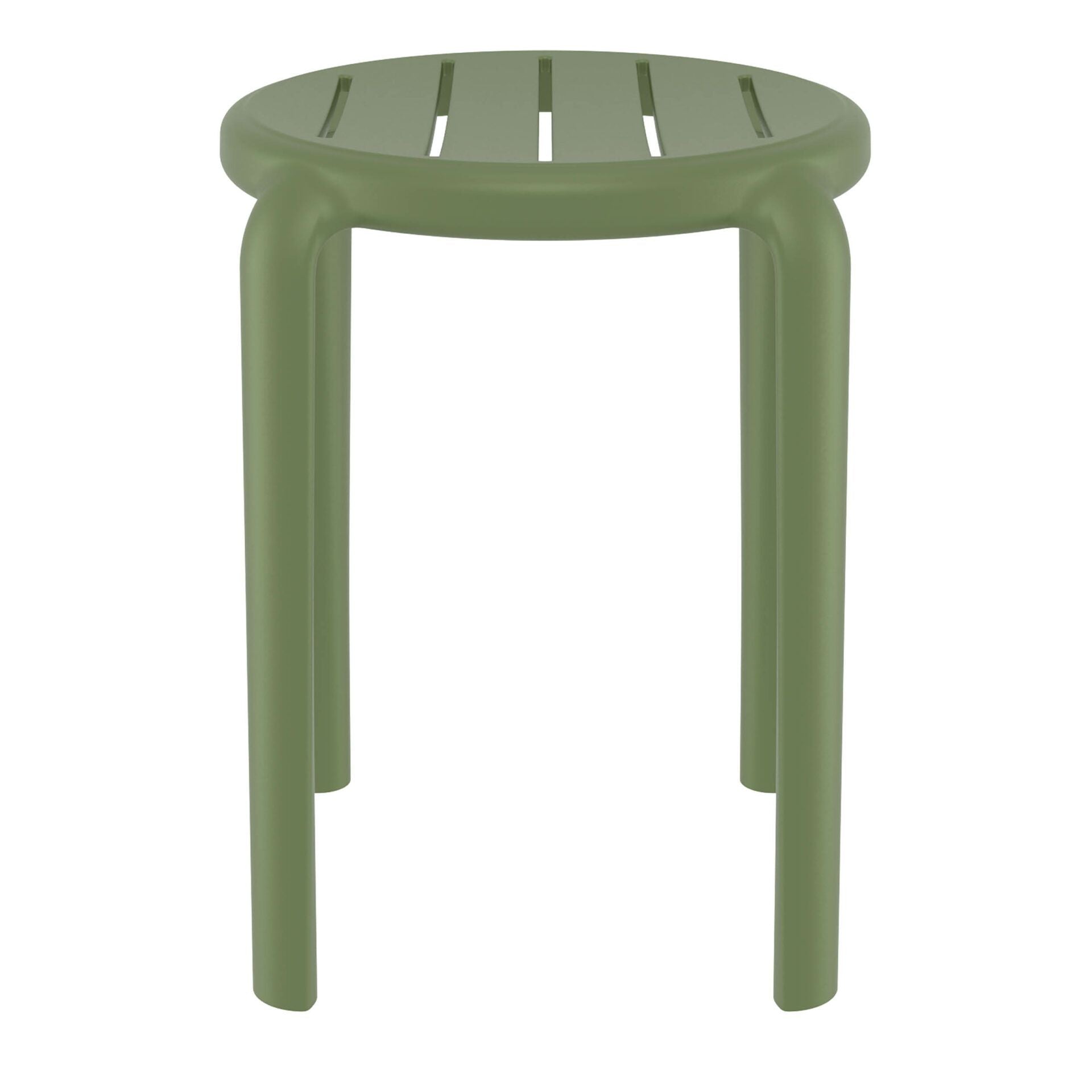 Shower stool "Tom" olive green