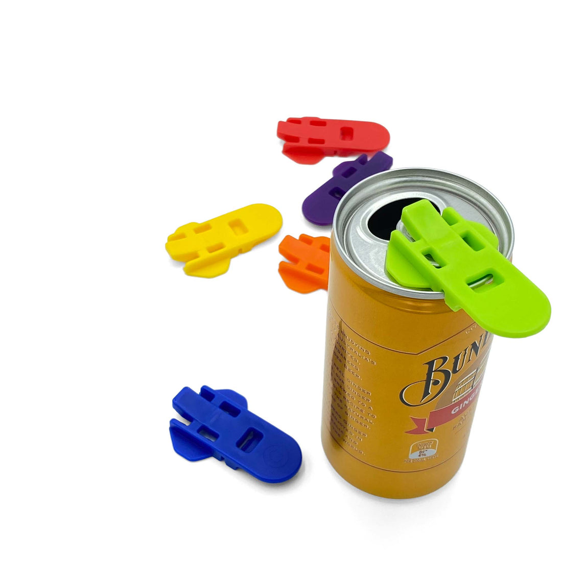 can opener with soft drink can
