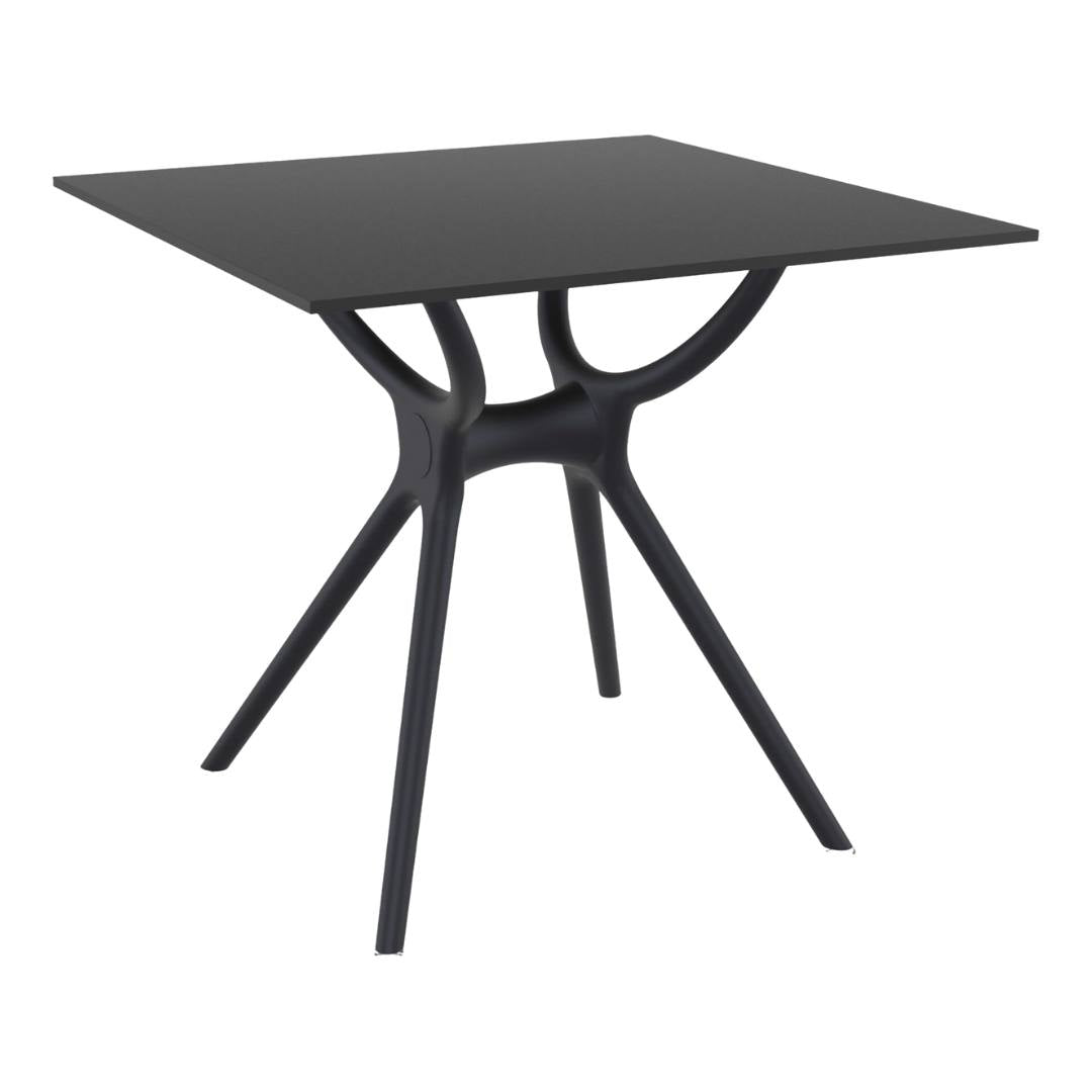 Air table 80 cm in black