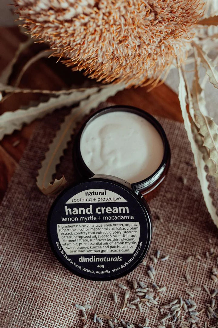 natural hand cream plastic tub