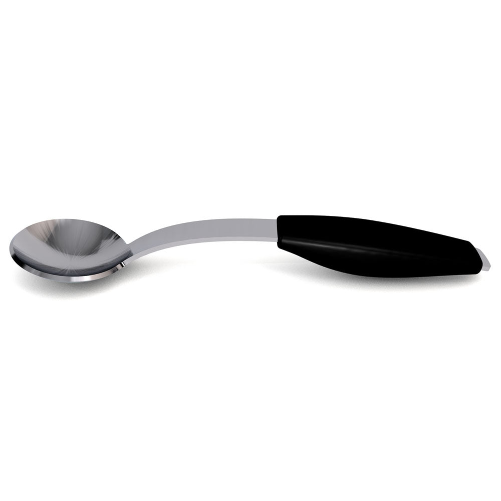 Ornamin spoon side view