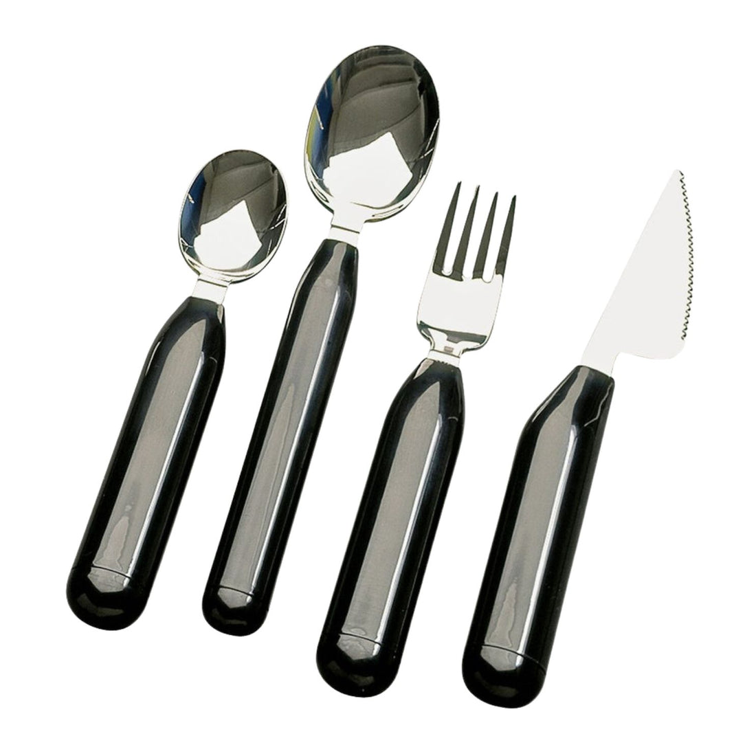 thick handled light cutlery set of four