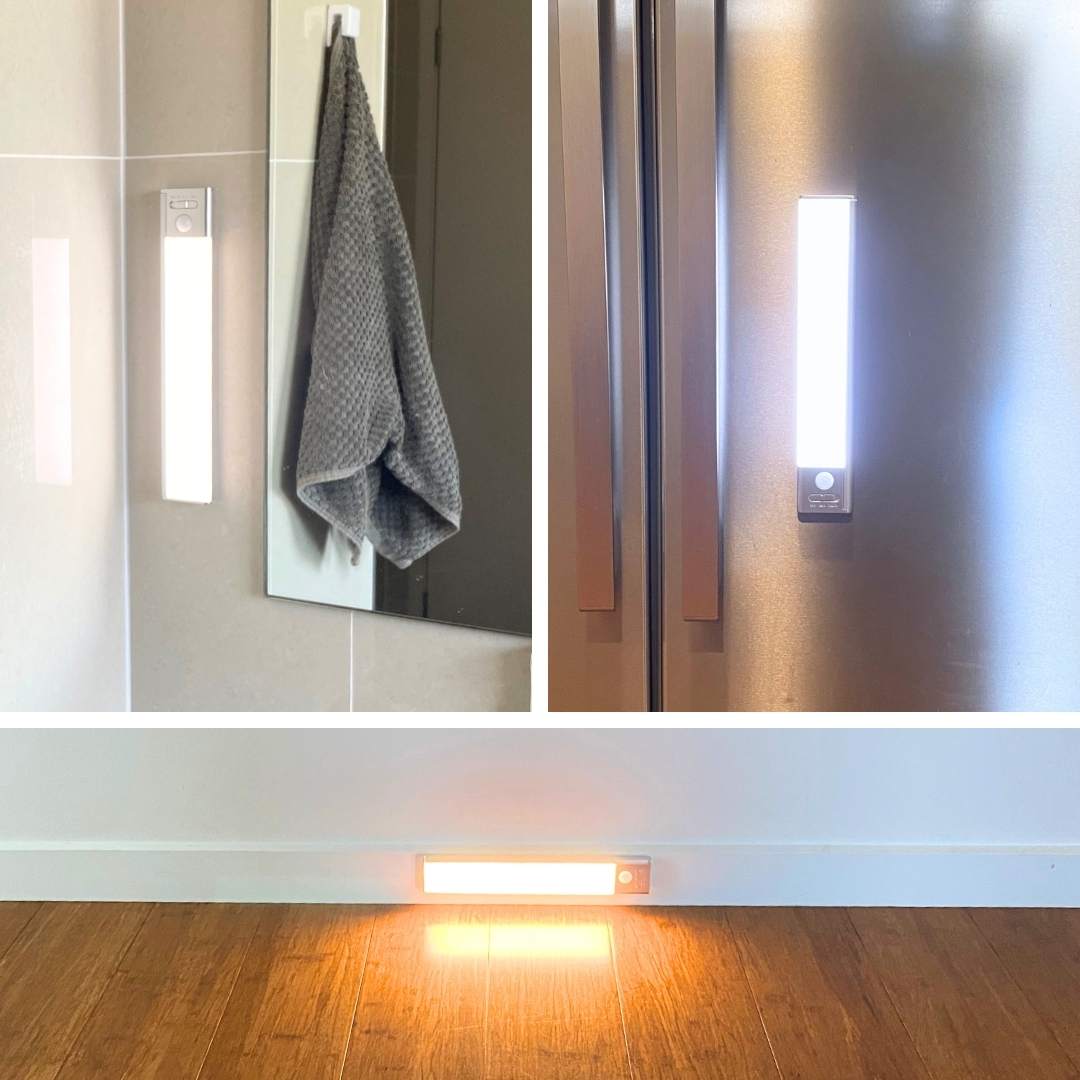 3 examples of use cases of the motion sensor night light