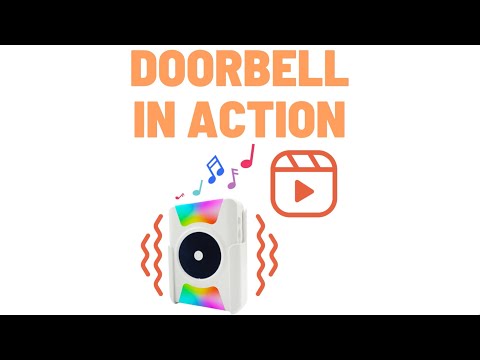 portable vibrating doorbell pairing instructions