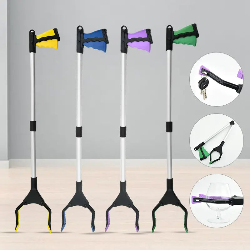 long reacher grabbers in four colours