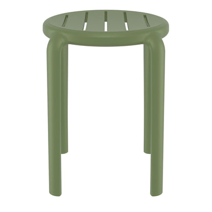 Shower stool &quot;Tom&quot; olive green