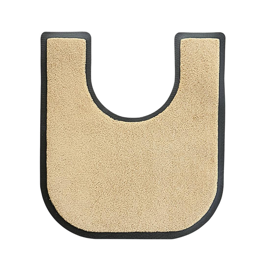 Betterliving beige non-slip toilet mat