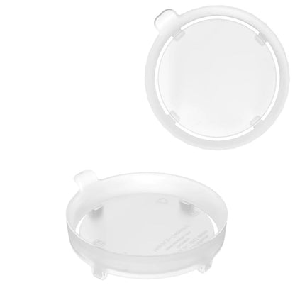 plastic mug lid with small slits