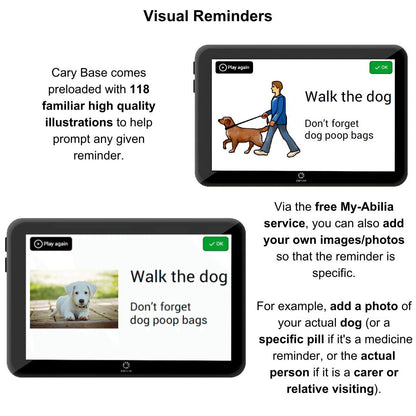CARY Base Reminder clock visual reminders