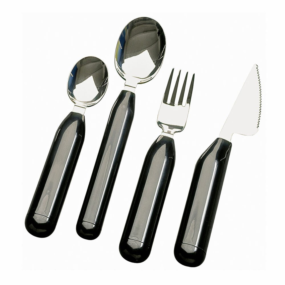 thick handled light cutlery set of four