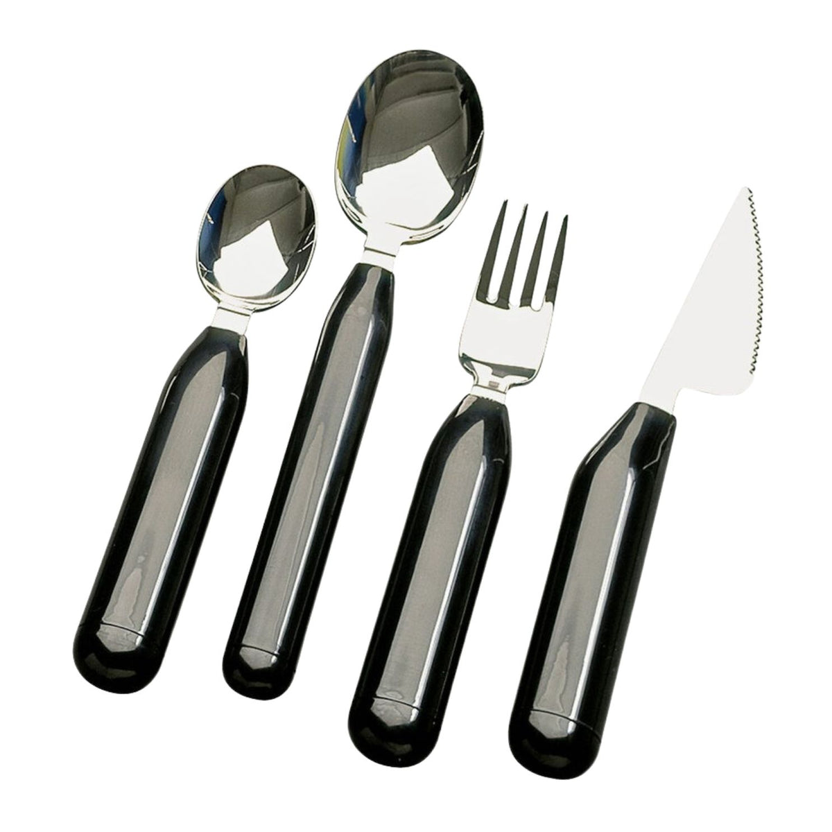 thick handled light cutlery set of four