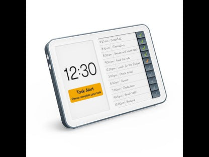 Dementia daily task reminder clock