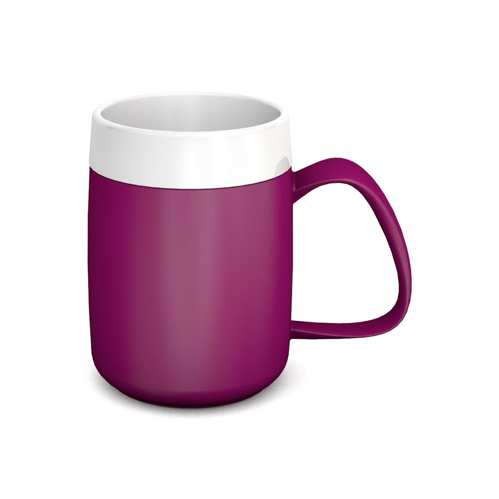plastic mug beaker with optional lid blackberry