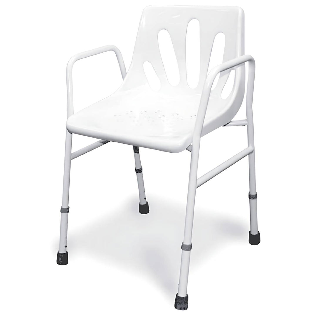 White Aluminium Shower Chair